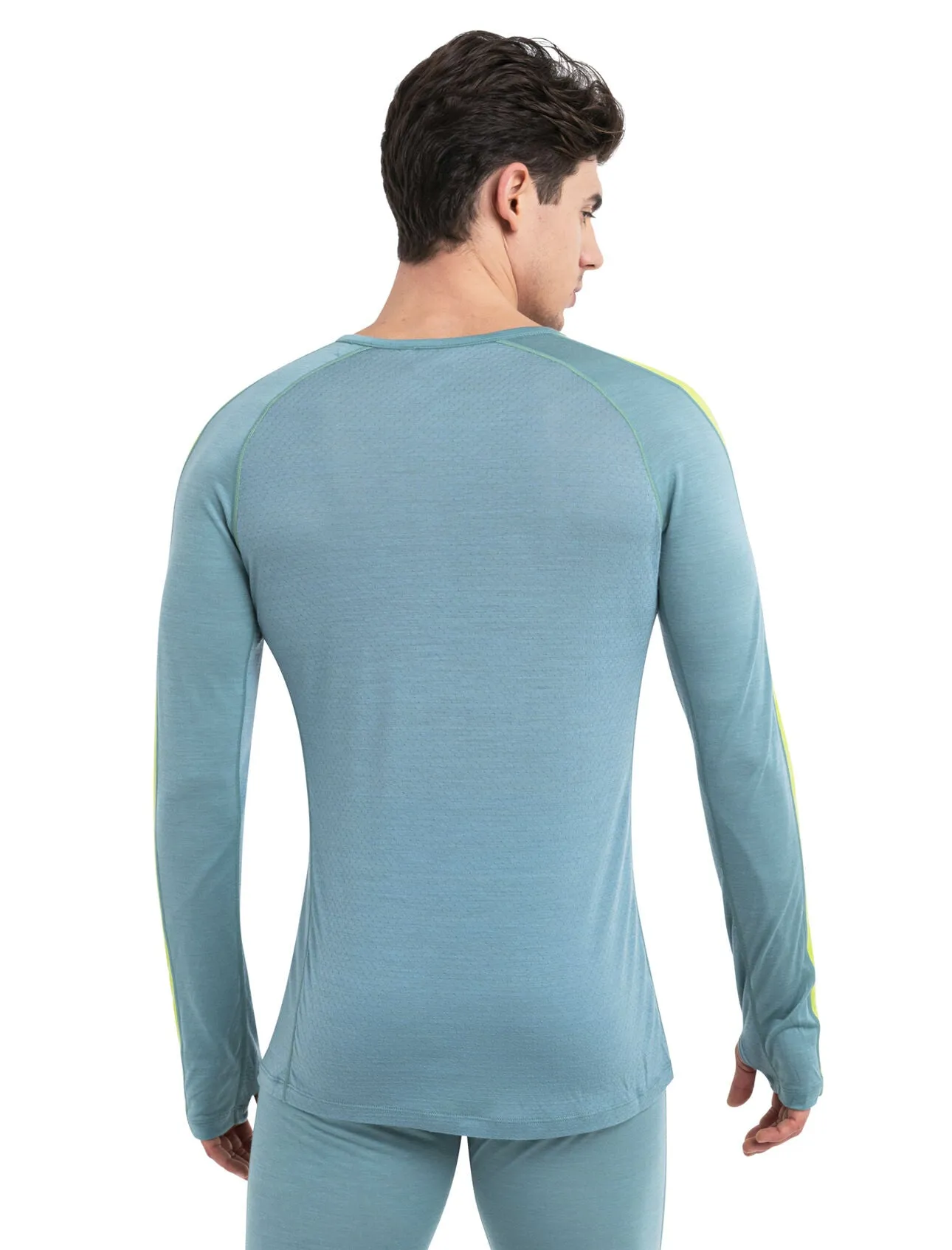 125 ZoneKnit™ Merino Blend Long Sleeve Crewe Thermal Top (Men's) - IB0A56H3 - Past Season
