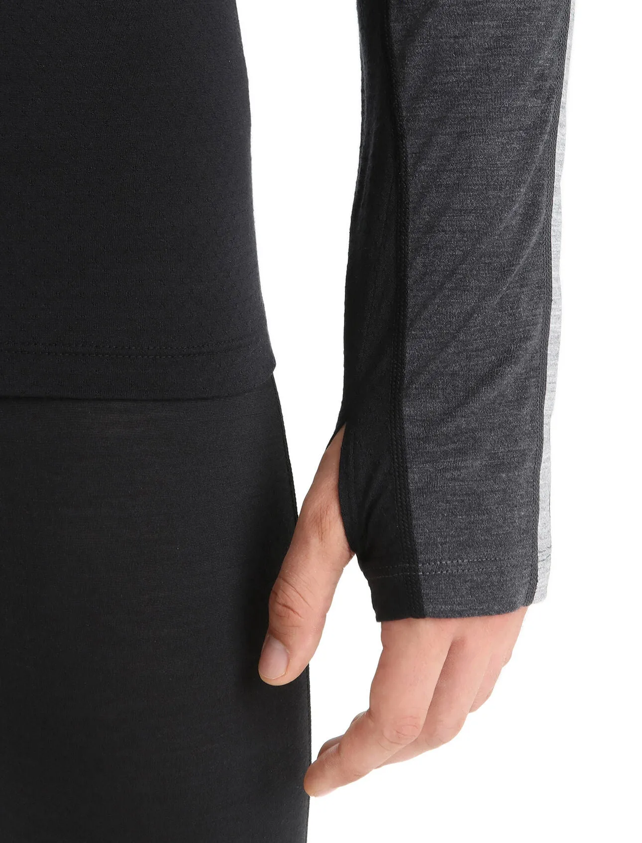 125 ZoneKnit™ Merino Blend Long Sleeve Crewe Thermal Top (Men's) - IB0A56H3 - Past Season