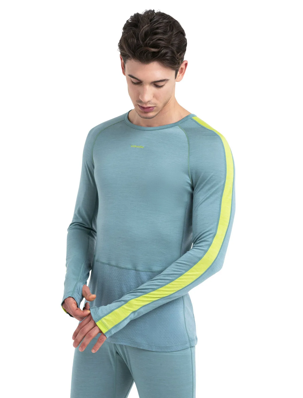 125 ZoneKnit™ Merino Blend Long Sleeve Crewe Thermal Top (Men's) - IB0A56H3 - Past Season