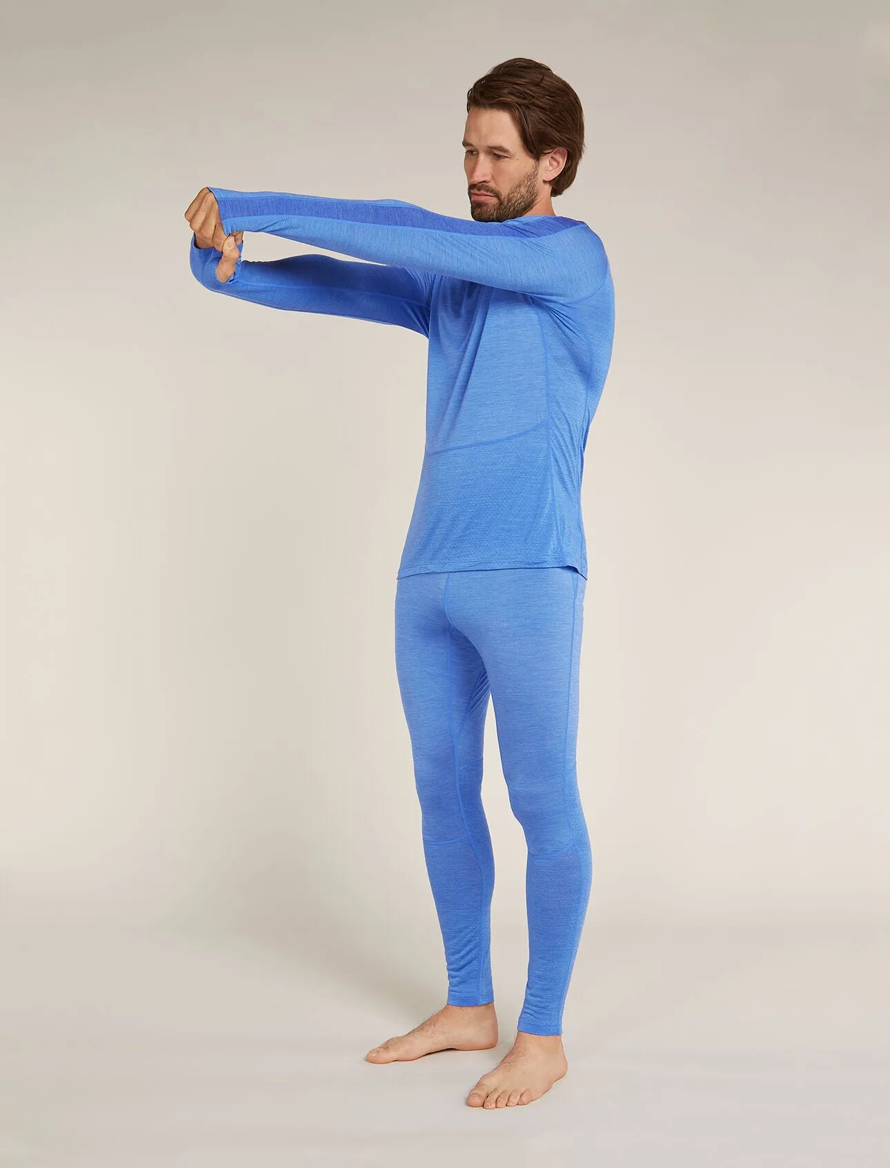 125 ZoneKnit™ Merino Blend Long Sleeve Crewe Thermal Top (Men's) - IB0A56H3 - Past Season