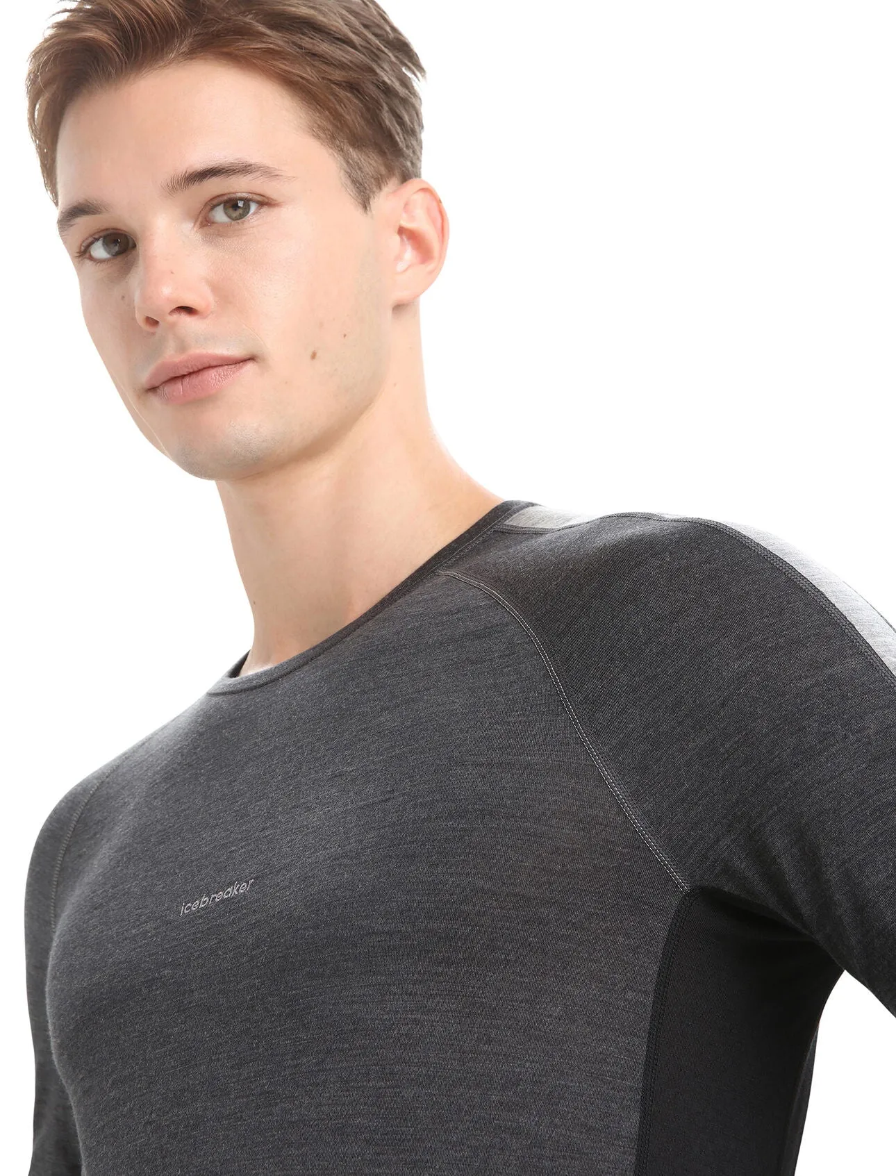 125 ZoneKnit™ Merino Blend Long Sleeve Crewe Thermal Top (Men's) - IB0A56H3 - Past Season