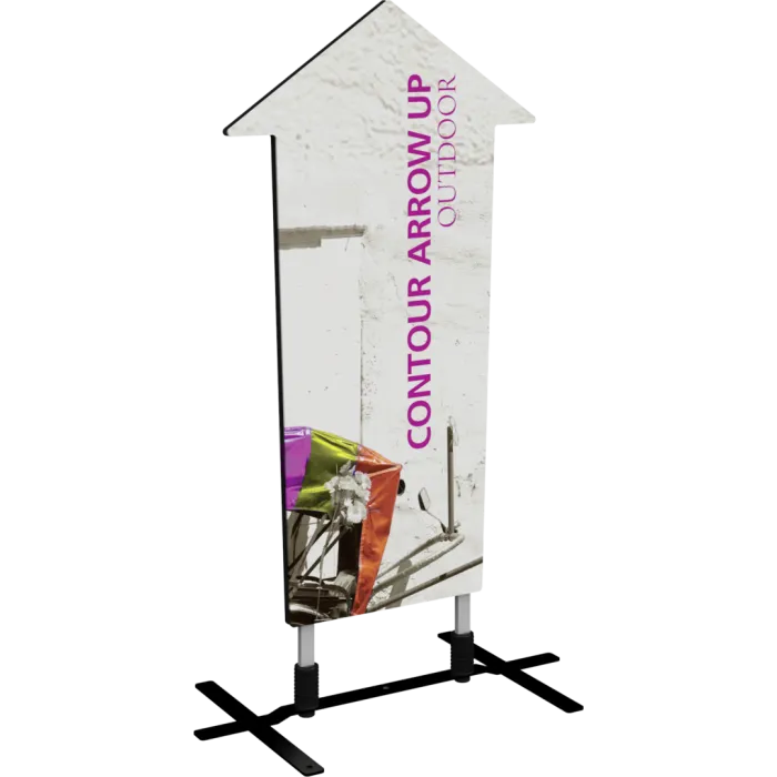 Contour Outdoor Sign Arrow Up