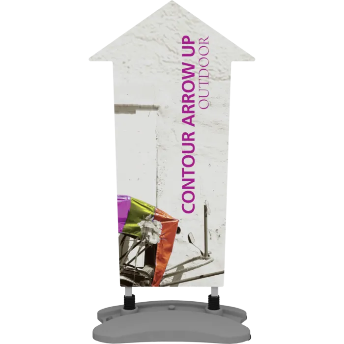 Contour Outdoor Sign Arrow Up