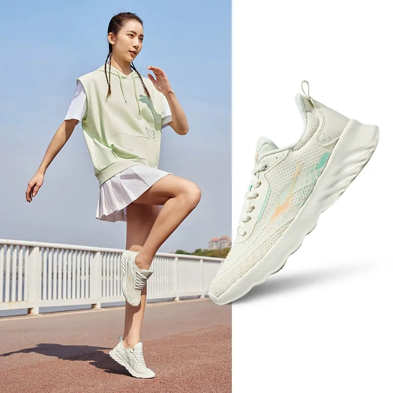 Hongxing Erke Mesh Surface Breathable Women's Type Soft Sole Sneakers
