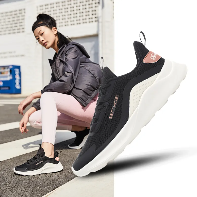 Hongxing Erke Mesh Surface Breathable Women's Type Soft Sole Sneakers
