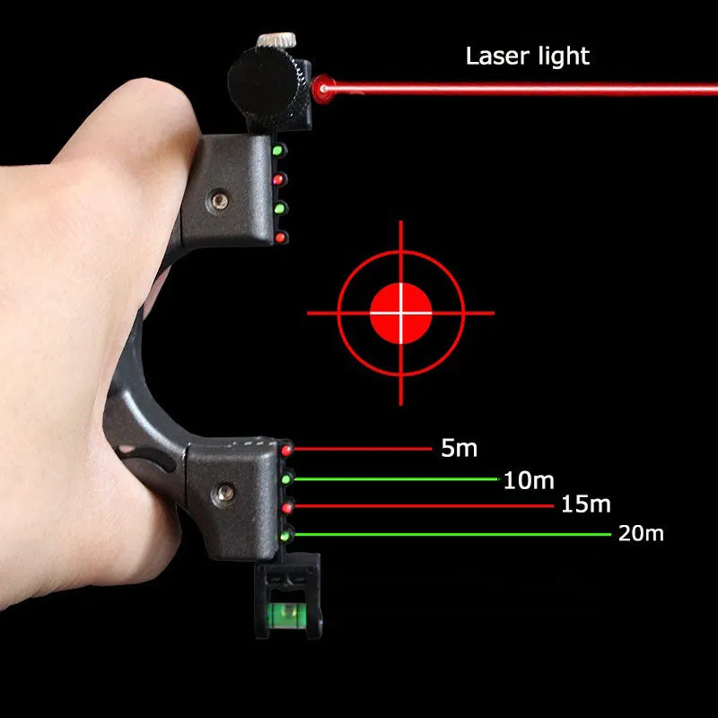 Laser Aiming Powerful Slingshot Catapult