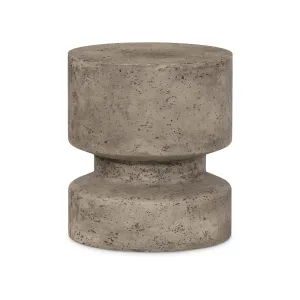 Nahla Outdoor End Table-Graphite