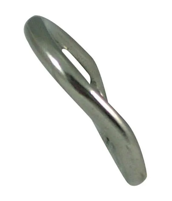 Problue Stainless D-Ring Bent Style - Large - Width 52mm (2.0inch)