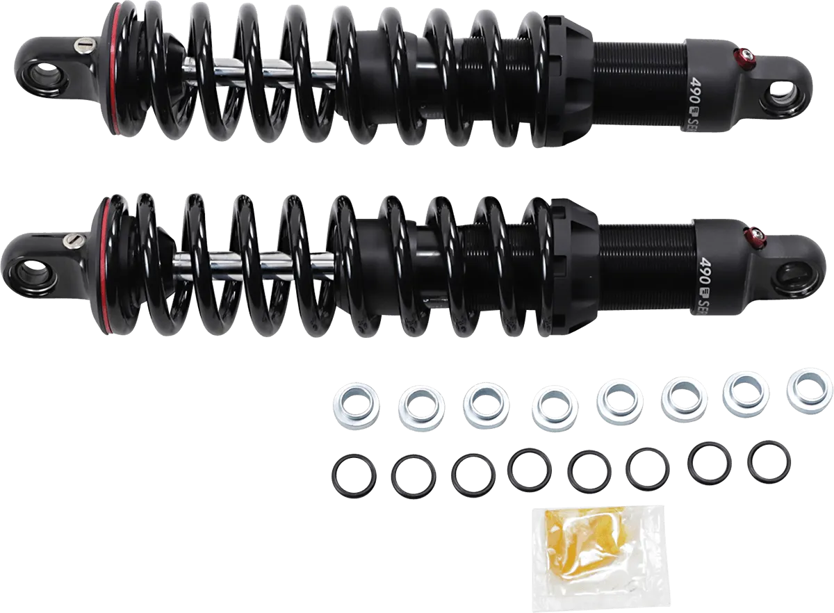 Progressive Suspension 490-1019 490 Standard Sport Series Shocks - 15in. - Black