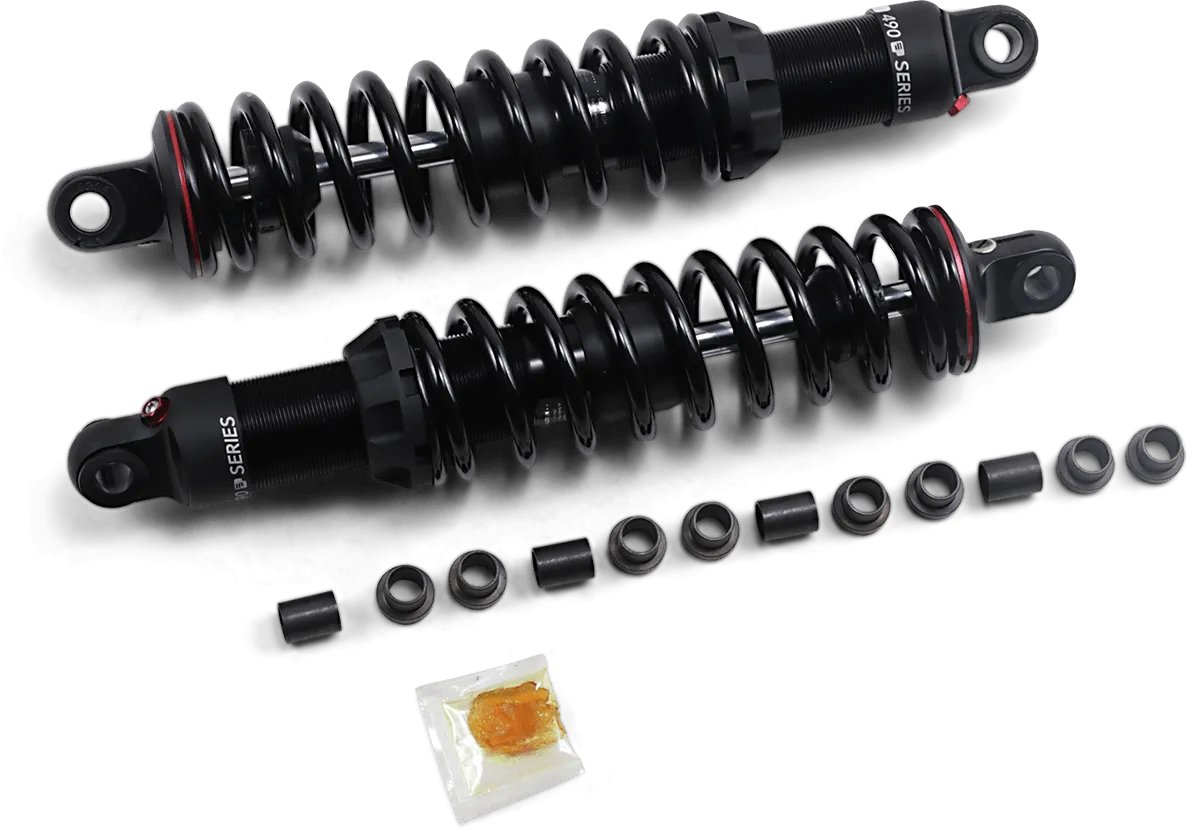 Progressive Suspension 490-1019 490 Standard Sport Series Shocks - 15in. - Black