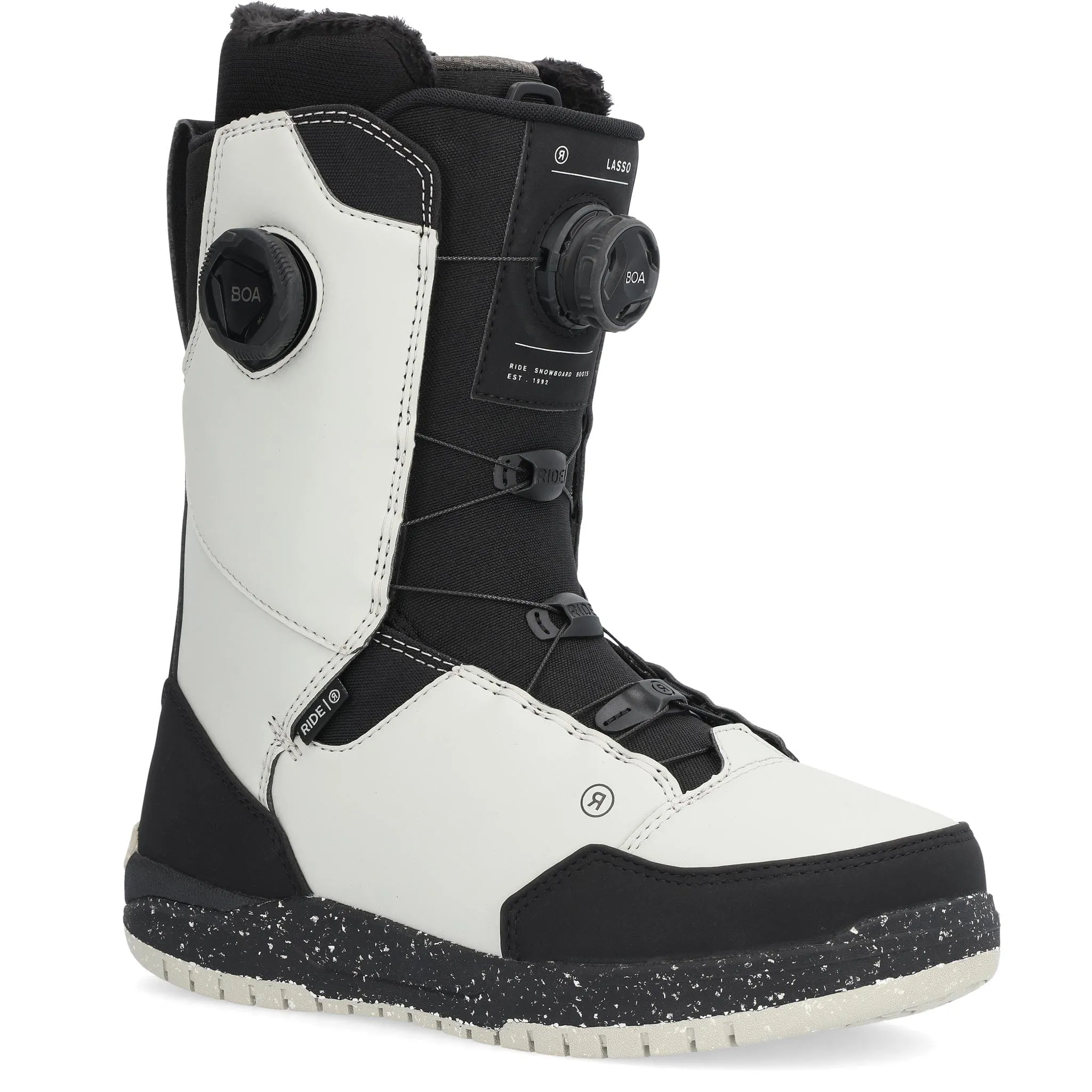 Ride Lasso Snowboard Boots Grey 2025