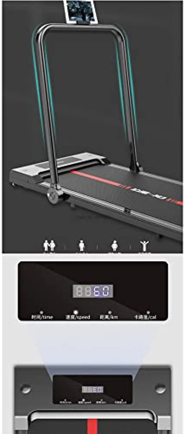 The Mini Treadmills Walking Machine Home Fitness Exercise Equipment Electric Treadmill Gym Folding Running Machine
