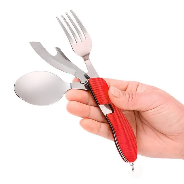 Unipack- 4-In-1 Travel Utensil Kit