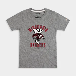 Wisconsin Badgers Vintage Bucky Women's Tee